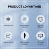 2022 Newest Portable factory price 808nm Diode laser machine for hair removal & skin rejuvenation chassis 808nm depilator