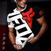 2023 Summer New Fox T-shirt Men's Crew Neck Short Sleeve Racing 3DT Shirt Digital Print Street Harajuku Casual Text Short Sleeve