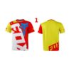 2023 Summer New Fox T-shirt Men's Crew Neck Short Sleeve Racing 3DT Shirt Digital Print Street Harajuku Casual Text Short Sleeve