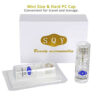 Automatic Derma Roller for Face - Upgraded Cosmetic Needling Instrument for Acne, Scars, Skin Aging, 192 Titanium Micro Needle