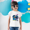 Disney White Outdoor Comfy Kids T-Shirts Stitch & Groot Creativity Popular Exquisite 3-12T High Quality Child T Shirts Hot Sell