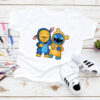 Disney White Outdoor Comfy Kids T-Shirts Stitch & Groot Creativity Popular Exquisite 3-12T High Quality Child T Shirts Hot Sell