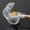 Gold 192 Titanium Micro Needle Face Roller Facial Massager Upgraded Cosmetic Needling Instrument for Acne, Scars, Skin Aging