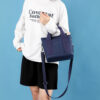 Small Canvas Crossbody Bags for Female Mini Top-handle Bucket Handbags Fashion Mommy Bags Women Shoulder Bags Shopping Totes