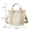 Small Canvas Crossbody Bags for Female Mini Top-handle Bucket Handbags Fashion Mommy Bags Women Shoulder Bags Shopping Totes