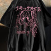 Women Clothing Women's T Shirt Y2k Japanese Harajuku Graphic Kawaii T Shirts Anime Print Oversized T Shirt Plus Size Grunge Tops