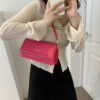 Women Crossbody Handbags Solid Color Pillow Crossbody Bag Large Capacity Breathable Durable Scratch Resistant Lady Daily Leisure