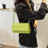 Women Crossbody Handbags Solid Color Pillow Crossbody Bag Large Capacity Breathable Durable Scratch Resistant Lady Daily Leisure