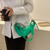 Women Underarm Bag Cool Style Y2K Gothic Shoulder Bags Trendy Punk Spicy Girl Tote Rock Girls Chain Korean Fashion Handbags