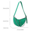 Women Underarm Bag Cool Style Y2K Gothic Shoulder Bags Trendy Punk Spicy Girl Tote Rock Girls Chain Korean Fashion Handbags
