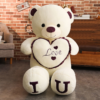 100cm Big I Love You Teddy Bear Plush Toy Lovely Huge Stuffed Soft Bear Doll Lover 1