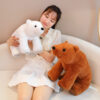 1pc 40 50cm Cute Classic Panda Plush Toys Kawaii Polar Bear Plushie Pillow Stuffed Soft Dolls 3