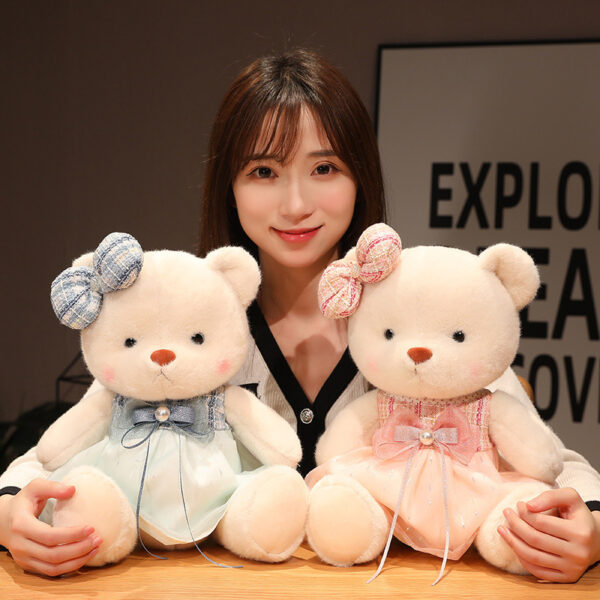 1pc30 40cm Kawaii Teddy Bear Stuffed Plush Toys Baby Cute Teddy Bear Plush Doll Girl Birthday 3