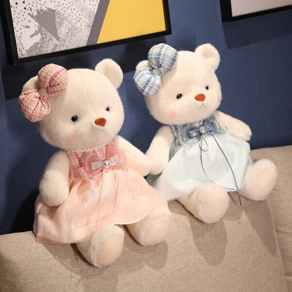 1pc30 40cm Kawaii Teddy Bear Stuffed Plush Toys Baby Cute Teddy Bear Plush Doll Girl Birthday 4