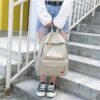 2024 Backpack women's new Chao Joker fashion backpack Korean version of large-capacity student bag leisure travel