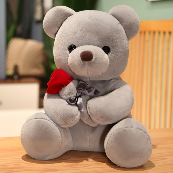23 45cm Huge Cute Rose Bear Doll Plush Toy Hug Bear Doll Children S Birthday Pillow 4