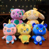 25cm Funneh Plush Toy Its The Krew Merch Teddy Bear Cartoon Stuffed Animals Soft Plushie Doll 3