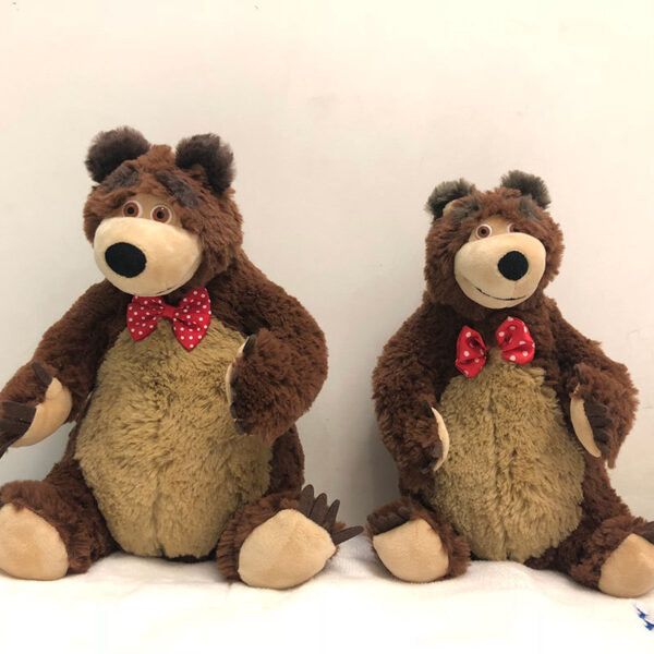 25cm Russian Bear Plush Toys Cartoon Animal Plushes Bear Peluche Soft Stuffed Plushes Toys For Children 2