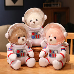 30cm Space Teddy Bear Astronaut Plush Stuffed Toys Backpack Gift Box Decor Children S School Bag