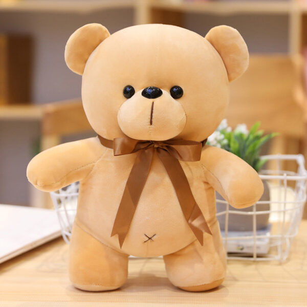 38cm Cute Bear Plush Doll Down Stuffed Animals Soft Bear Plush Toys Kawaii Room Decor Toys 2