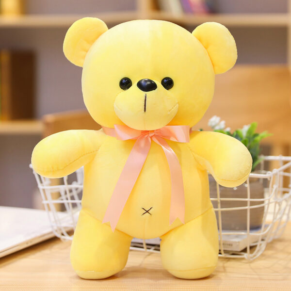 38cm Cute Bear Plush Doll Down Stuffed Animals Soft Bear Plush Toys Kawaii Room Decor Toys 4