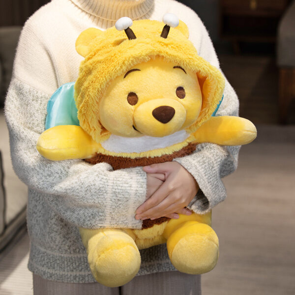 50cm Genuine Disney Bee Winnie The Pooh Plush Toys Pillow Kawaii Anime Bear Stuffed Doll Toys 4