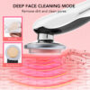 7in1 RF&EMS Face Massager Lifting Beauty LED Face Skin 3 Colors LED Facial Neck Massager Photon Therapy Heating Wrinkle Removal