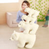 Antarctic Arctic Creatures Penguin And Polar Bear Doll Plush Baby Toy Stuffed Animal Doll Kids Friends