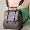 British Retro Backpack Female 2023 New Fashion Student Backpack Women multi-functional Bag Portable Travel Bags For Girls