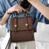 British Retro Backpack Female 2023 New Fashion Student Backpack Women multi-functional Bag Portable Travel Bags For Girls