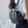 British Retro Backpack Female 2023 New Fashion Student Backpack Women multi-functional Bag Portable Travel Bags For Girls