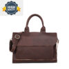 Business Men Handbag Relaxation Style Laptop Bag One Shoulder Briefcase Multifunction Bags Handbags Leather New For Male