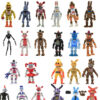 Cartoon Toy Kawaii Action Pvc Anime Figure Fnaf Freddy Fazbear Bear Model Freddy Dolls For Kids