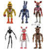 Cartoon Toy Kawaii Action Pvc Anime Figure Fnaf Freddy Fazbear Bear Model Freddy Dolls For Kids 2