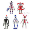 Cartoon Toy Kawaii Action Pvc Anime Figure Fnaf Freddy Fazbear Bear Model Freddy Dolls For Kids 4