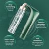 CkeyiN 105ml Portable Nano Sprayer High Pressure Oxygen Injection Instrument Air Compressor Airbrush Beauty Skin Care Water Gun