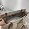 Classical Design Casual Letters Canvas Bags for Women Designer Handbags Large Tote Shoulder Crossbody Bag Lady Big Shopper Bag
