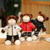 Cool Bear Stuffed Animals Plush Toys Soft Dolls Bear Model For Children Kids Kawaii Plushies Toys 2
