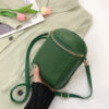 Crossbag Genuine Leather Lady Versatile Cute Purse Multiple Colors Soft Cow Leather Mini Bag Women Versatile Small Phone Bgs