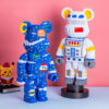 Diy Bearbricked Violence Bear Building Block Kid Toy Height 35cm Figure Display Art Room Office Decoration 4