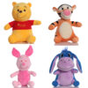 Disney Cute Cartoon Yellow Winnie Bear Tigger Pink Piggy Eeyore Plush Toy Doll Children S Birthday