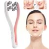 EMS Face Lifting Roller RF Eye Beauty Device Remove Wrinkle Facial Anti-Wrinkle Tightening Skin V-Shaped Lifting Instrument E5C3