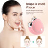 EMS Facial Micro-current Beauty Instrument Portable Lifting Skin Face-lifting Edema Double Roller Massager Face Massager Tools