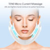 EMS Microcurrent Facial Lifting Device LED Photon Therapy Face Slimming Vibration Massager With TENS Pulse Massage Beauty Device
