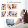 EMS Microcurrent Facial Lifting Device LED Photon Therapy Face Slimming Vibration Massager With TENS Pulse Massage Beauty Device