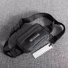 ESSENTIALS Waist Bag Casual Men's Portable Chest Bag High Quality Leather black Crossbody Bag Sport Purses Pocket