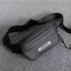 ESSENTIALS Waist Bag Casual Men's Portable Chest Bag High Quality Leather black Crossbody Bag Sport Purses Pocket