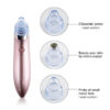 Electric Face Massager Beauty Skin Scrubber Blackhead Remover Steamer Limpieza Belleza Facial Pore Cleaner Instrument Massage