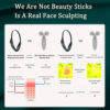 Electric V-Face Shaping Massager Lifting Neck Anti-Wrinkle Red Blue-Ray Double Chin Shaping Beauty Instrument with RemoteControl