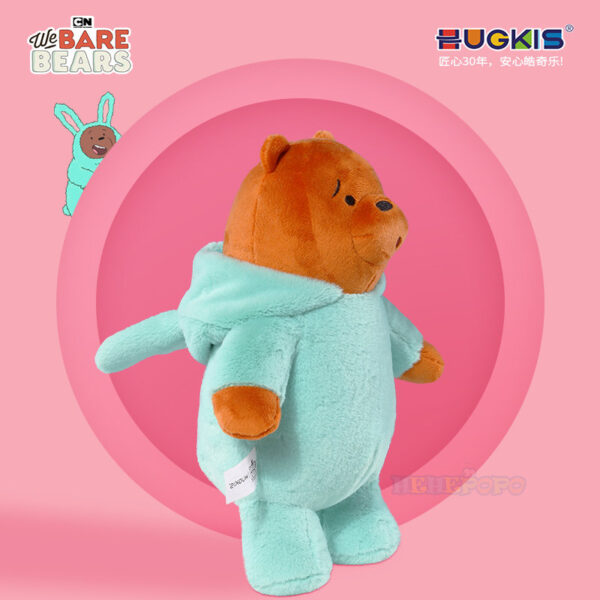 Free Shipping Original We Bare Bears Plush Toys Soft Bunny Edition Panda Ice Bear Stuffed Dolls 3